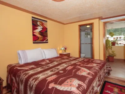 Search and Stay destination Otavalo, Imbabura - Ecuador from AU$ 45. Casa de Luis with lake San Pablo views - Room 3