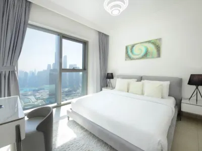 Search and Stay destination Downtown Dubai, Dubai - United Arab Emirates from AU$ 5,000. Silk Valley - Furnished 2B with Downtown Views | Burj Khalifa View