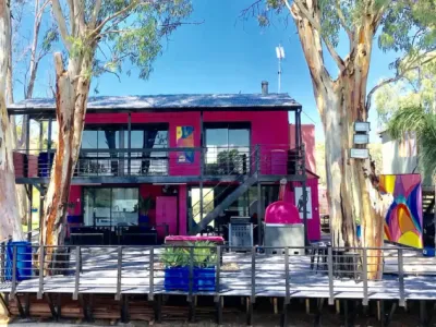 Search and Stay destination Nildottie, SA - Australia from AU$ 800. Pink Shack - River Murray Getaway