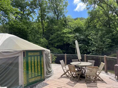 Search and Stay destination Llanishen, Wales - United Kingdom from AU$ 172. Yurt 1