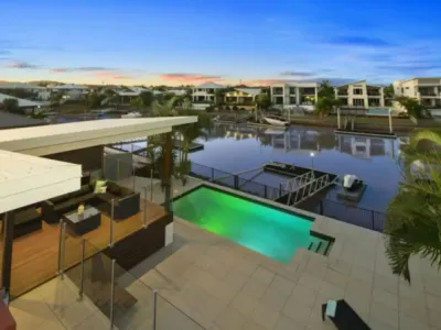 Search and Stay destination Helensvale, QLD - Australia from AU$ 700. Gorgeous 5 BRM Waterfront Home