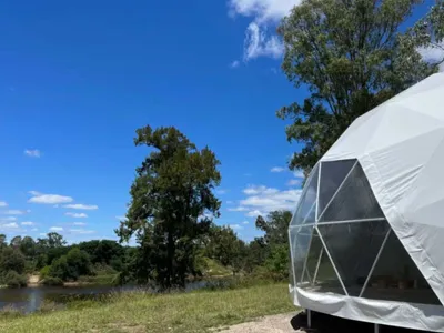 Search and Stay destination Yarramundi, NSW - Australia from AU$ 350. Eco Dome on the River