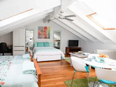 Search and Stay destination Meroo Meadow, NSW - Australia from AU$ 280. Family Friendly self contained Loft Studio