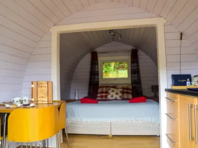 Search and Stay destination Nantmel, Wales - United Kingdom from AU$ 416. Hedgehog Glamping Pod with Hot Tub
