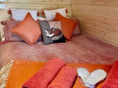 Search and Stay destination Nantmel, Wales - United Kingdom from AU$ 416. Fox Glamping with Hot Tub
