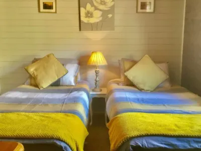 Search and Stay destination Nantmel, Wales - United Kingdom from AU$ 416. Swiss Country Lodge with Hot Tub