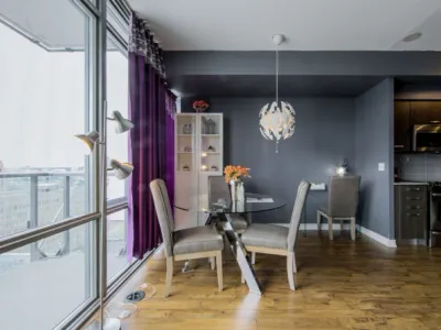 Search and Stay destination Toronto, ON - Canada from AU$ 289. High Floor City View Suite (Sleeps 4) w. Balcony & Kitchen. Parking available.