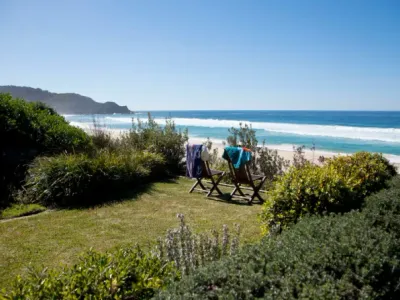 Search and Stay destination Boomerang Beach, NSW - Australia from AU$ 500. Azure on the Beach 1, Top 10 Beachfront House