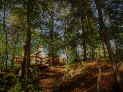 Search and Stay destination Killarney, ON - Canada from AU$ 142. Cabin 6 - "The Church" at Avalon Eco Resort