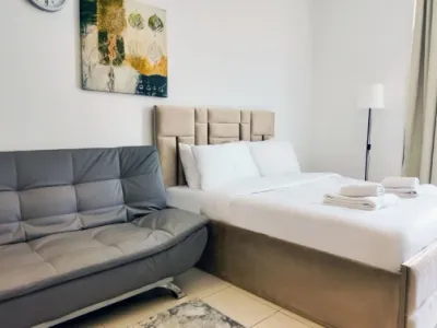 Search and Stay destination Dubai, Dubai - United Arab Emirates from AU$ 5,000. Silk Valley - Furnished Studio | Close to Beach