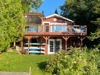 Search and Stay destination Saint-Adolphe-d'Howard, QC - Canada from AU$ 260. Niksen Cabins for 2 people on the lake