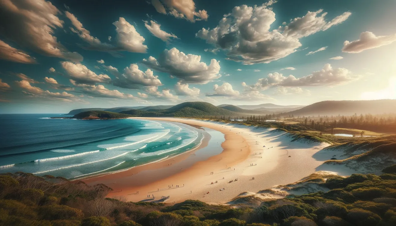 Image blog Explore Boomerang Beach: A Glittering Gem